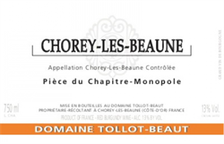 2021 Chorey-lès-Beaune, Pièce du Chapitre, Domaine Tollot-Beaut